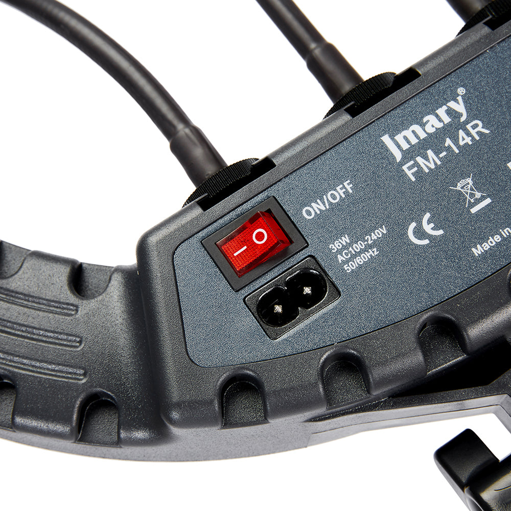Jmary FM-14R Kumandalı 34cm Işıklı Telefon Tutucu Ring Light Jmary FM-14R Kumandalı 34cm Işıklı Telefon Tutucu Ring Light